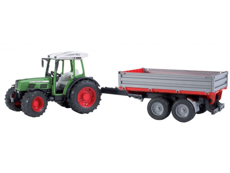 Bruder Fendt 209 S and Dump Trailer