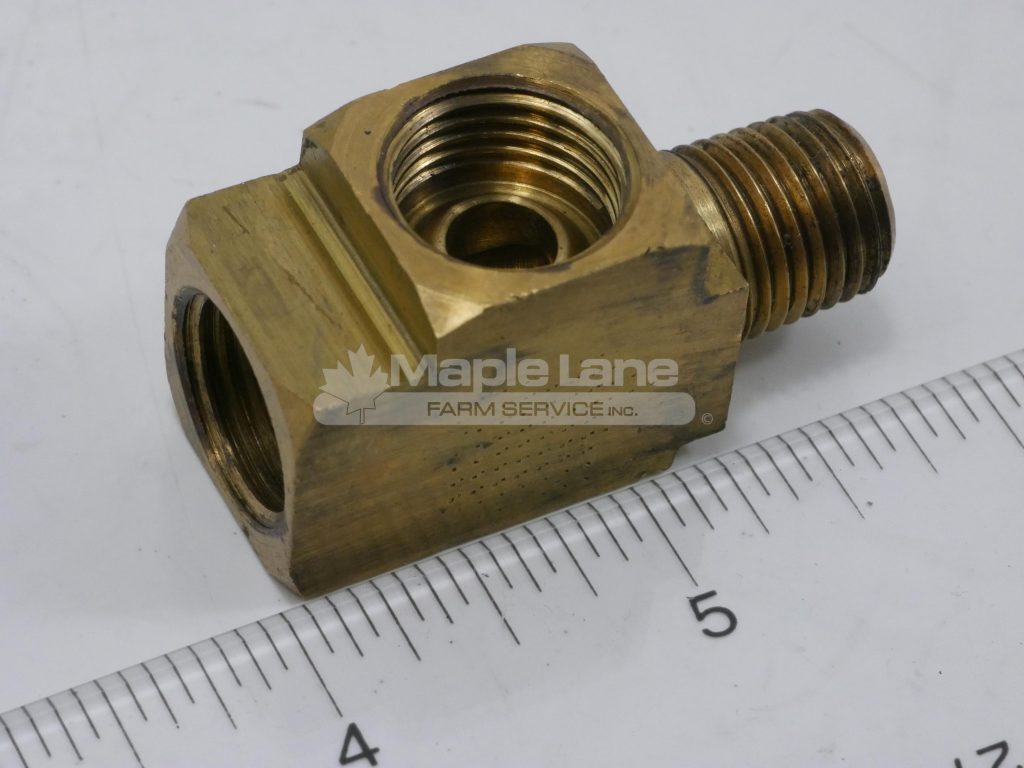 72160210 Tee 3/8" Tube x 1/4" NPT