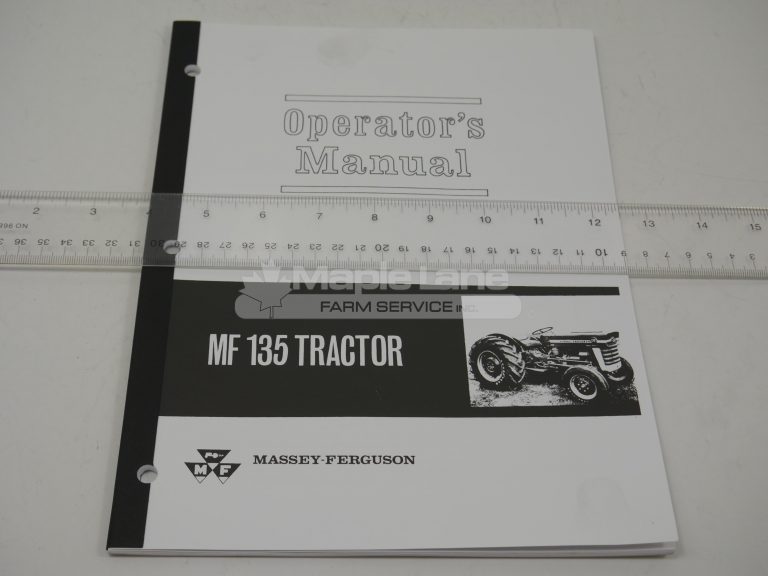 690724M1 MF135 Operator Manual