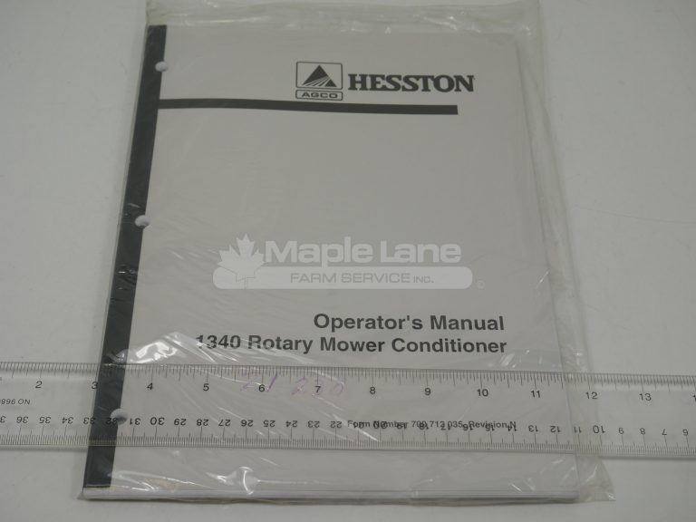 700712035N Operator Manual