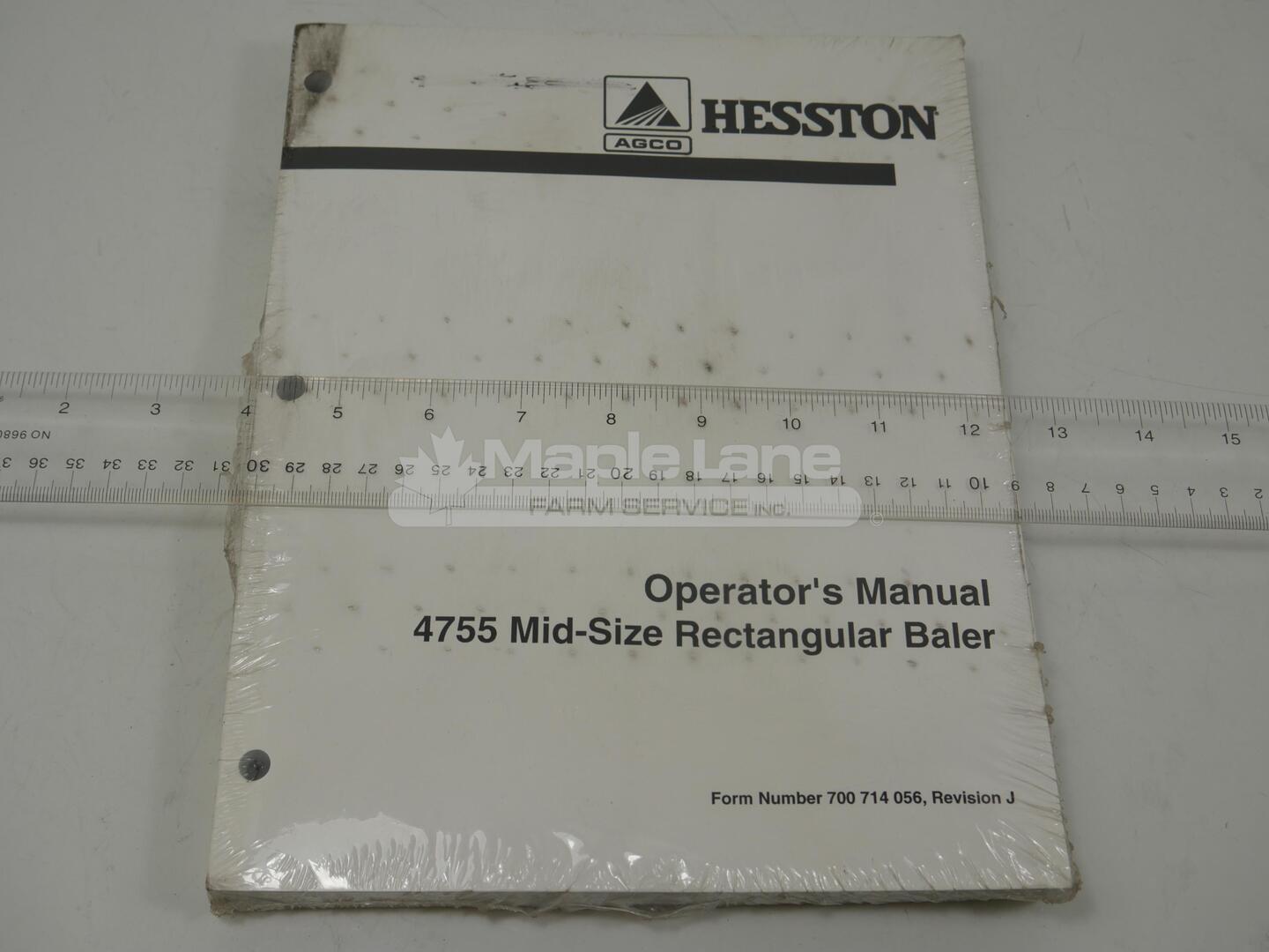 700714056J 4755 Operator Manual