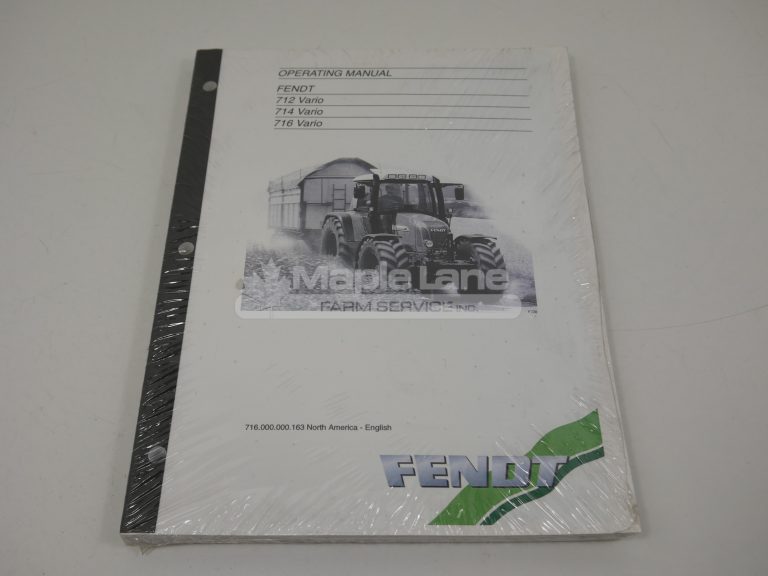 72427072 Fendt 700 Operator Manual