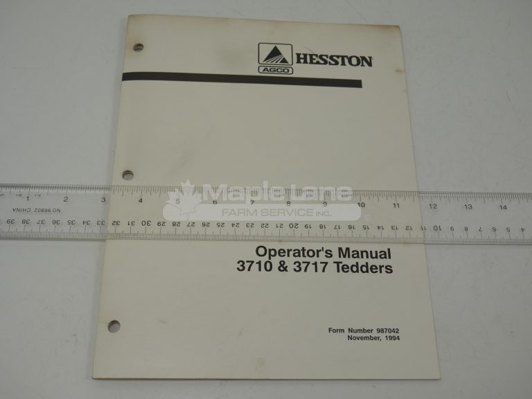 987042B Hesston 3710 & 3717 Manual