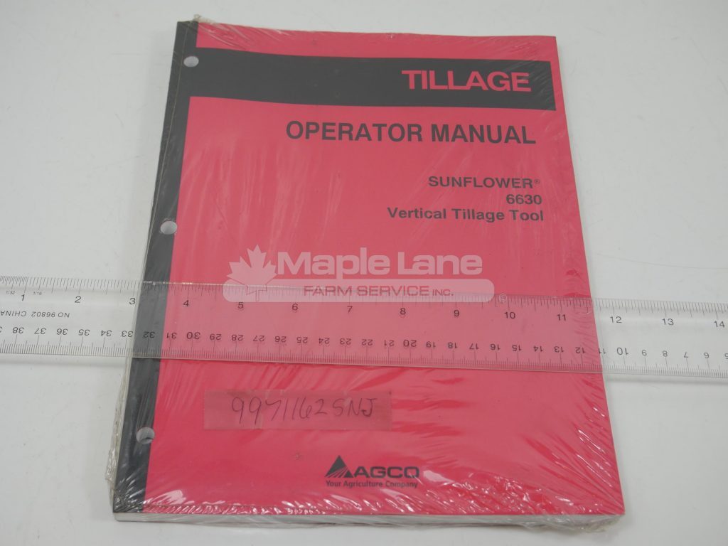 9971162SNJ Sunflower 6630 Manual