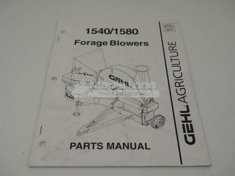 907570 Parts Manual