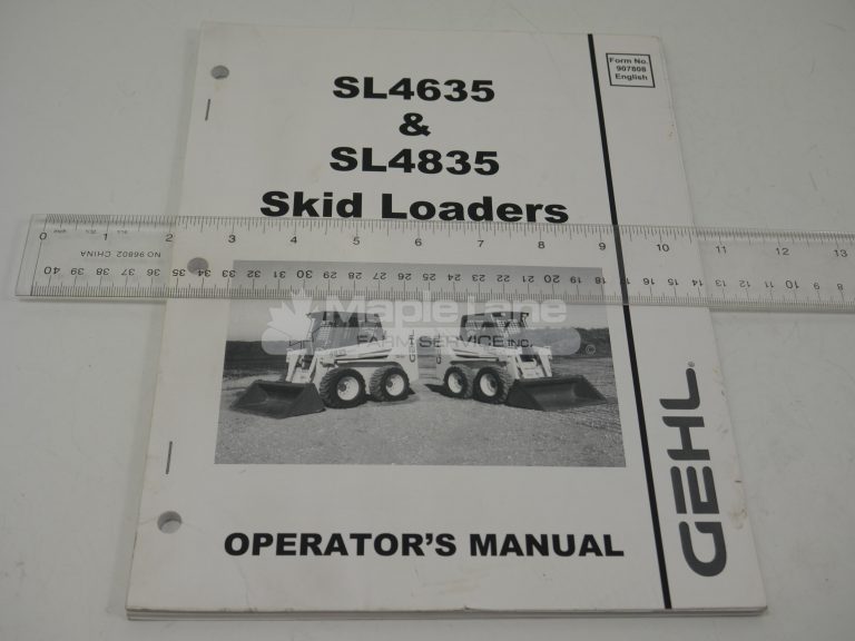 907808 Operator Manual