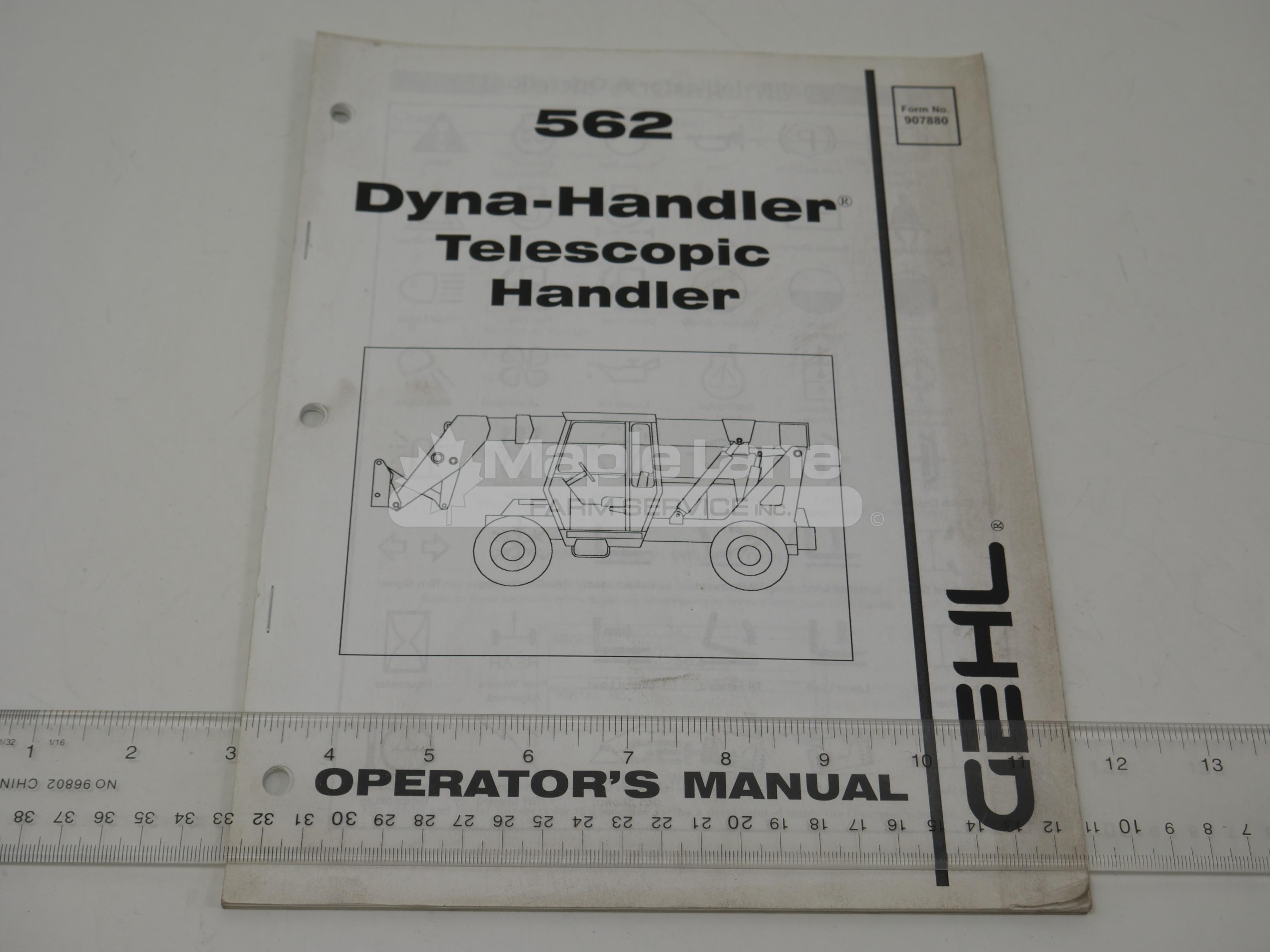 907880 Operator Manual