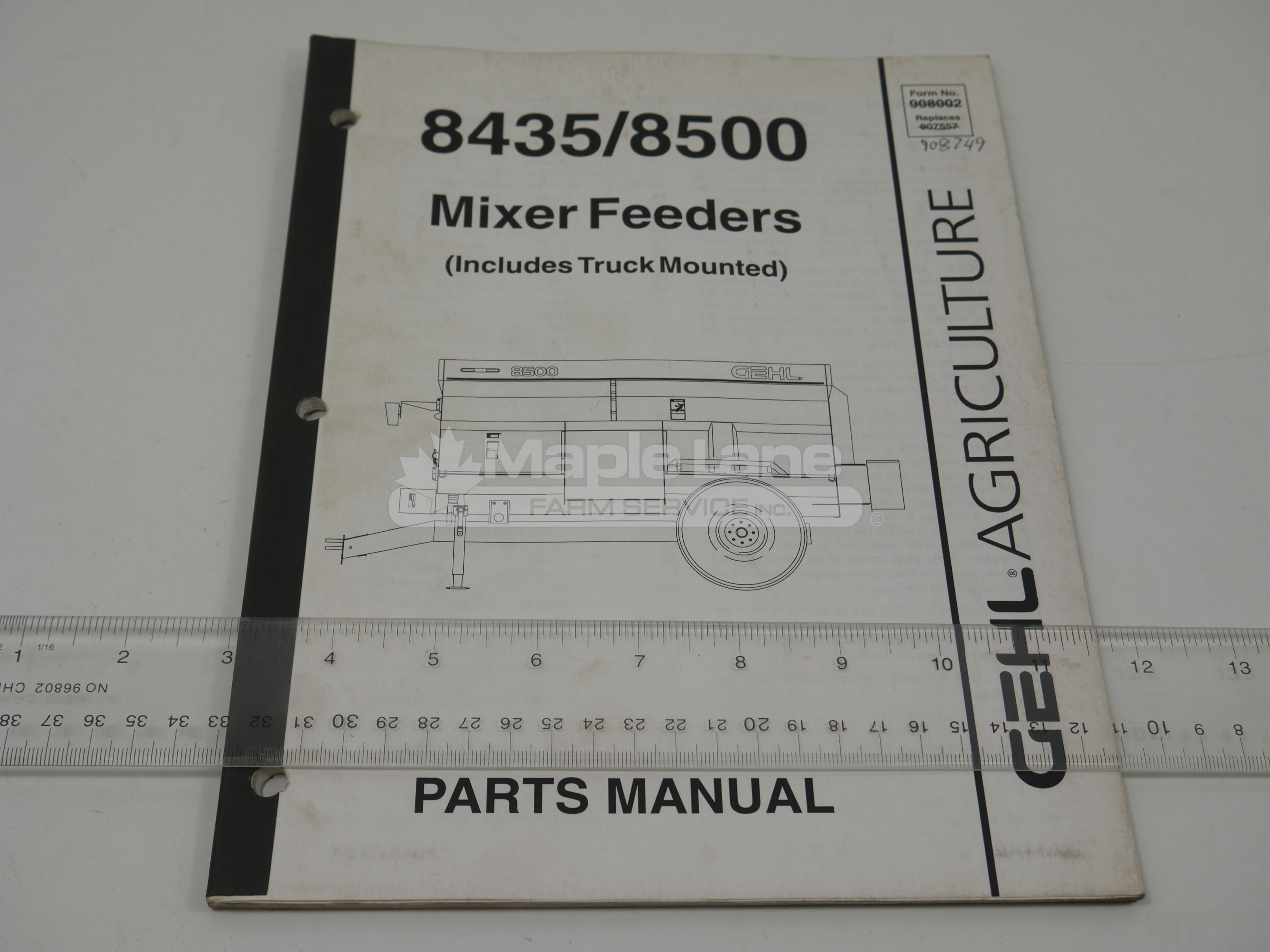 909749 Parts Manual