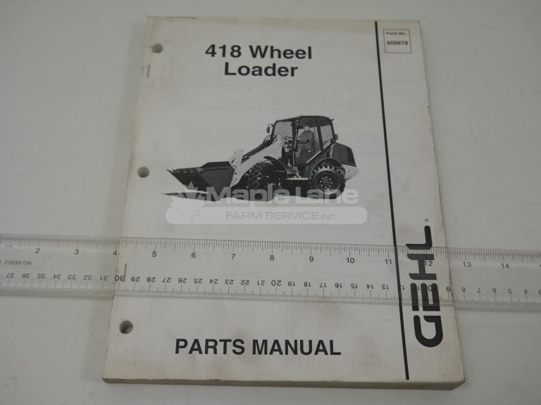 909878 Parts Manual