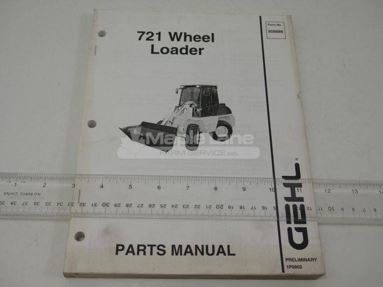 909886 Parts Manual