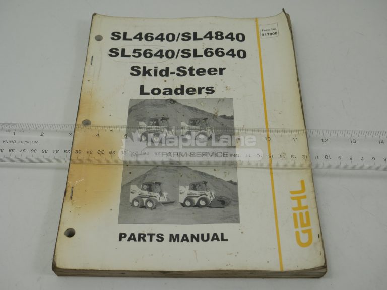 917000 Parts Manual