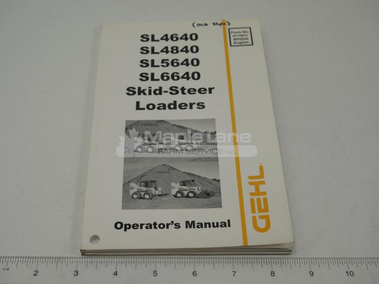 917001 Operator Manual