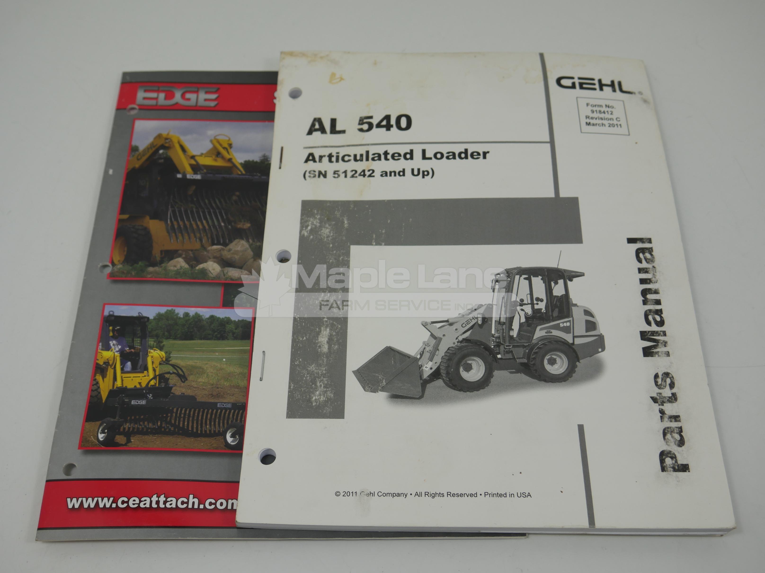 918412 Parts Manual
