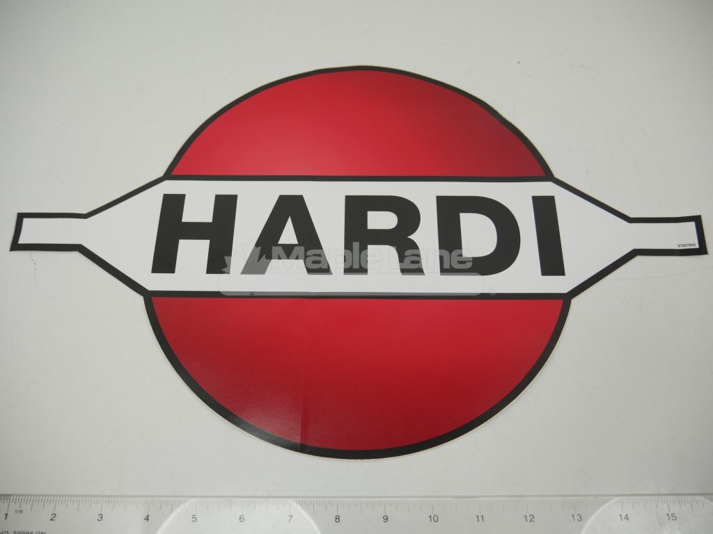 97837600 Hardi Decal