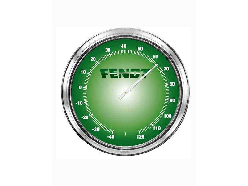 Fendt Round Thermometer