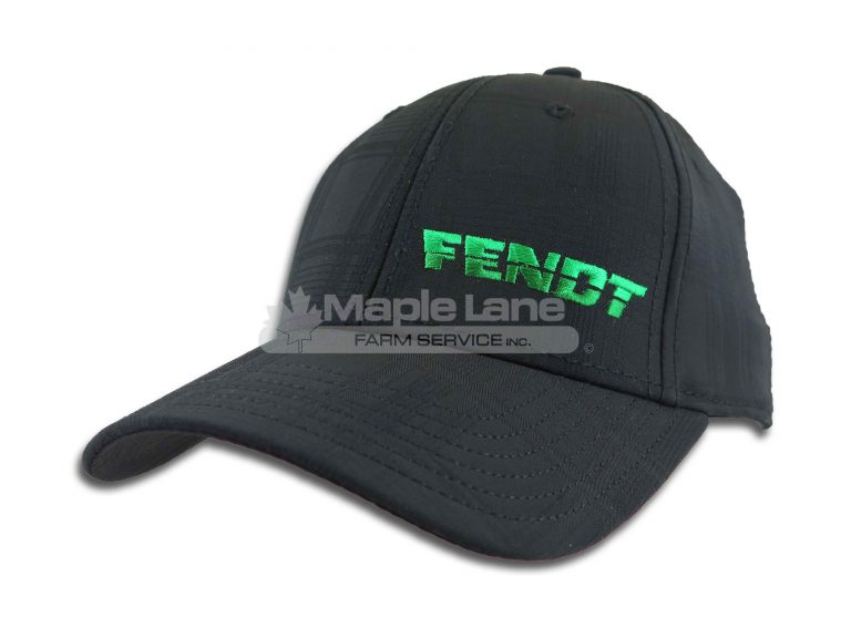 Fendt Black Plaid Hat