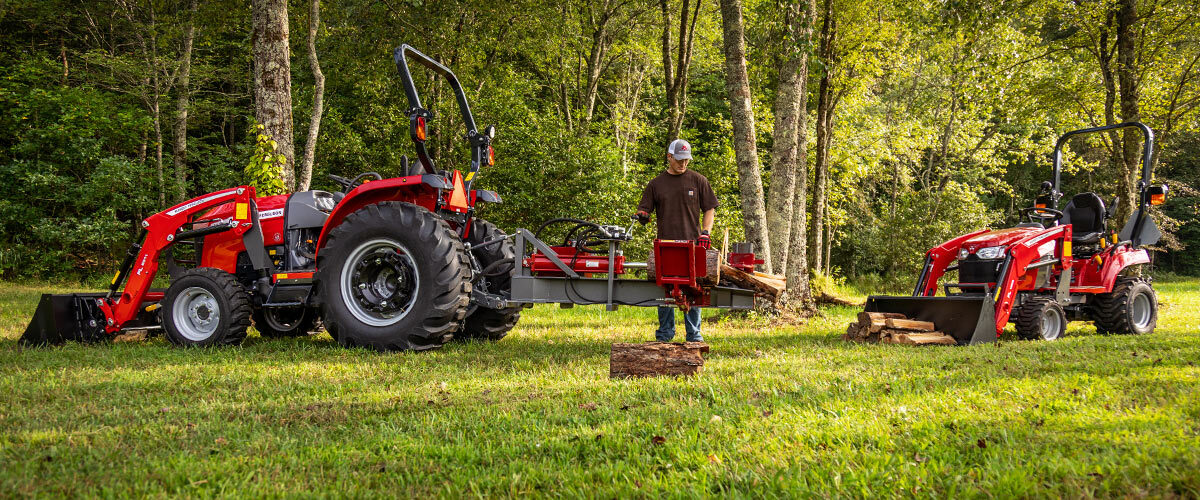 Massey Ferguson compacts and utility tractors at work