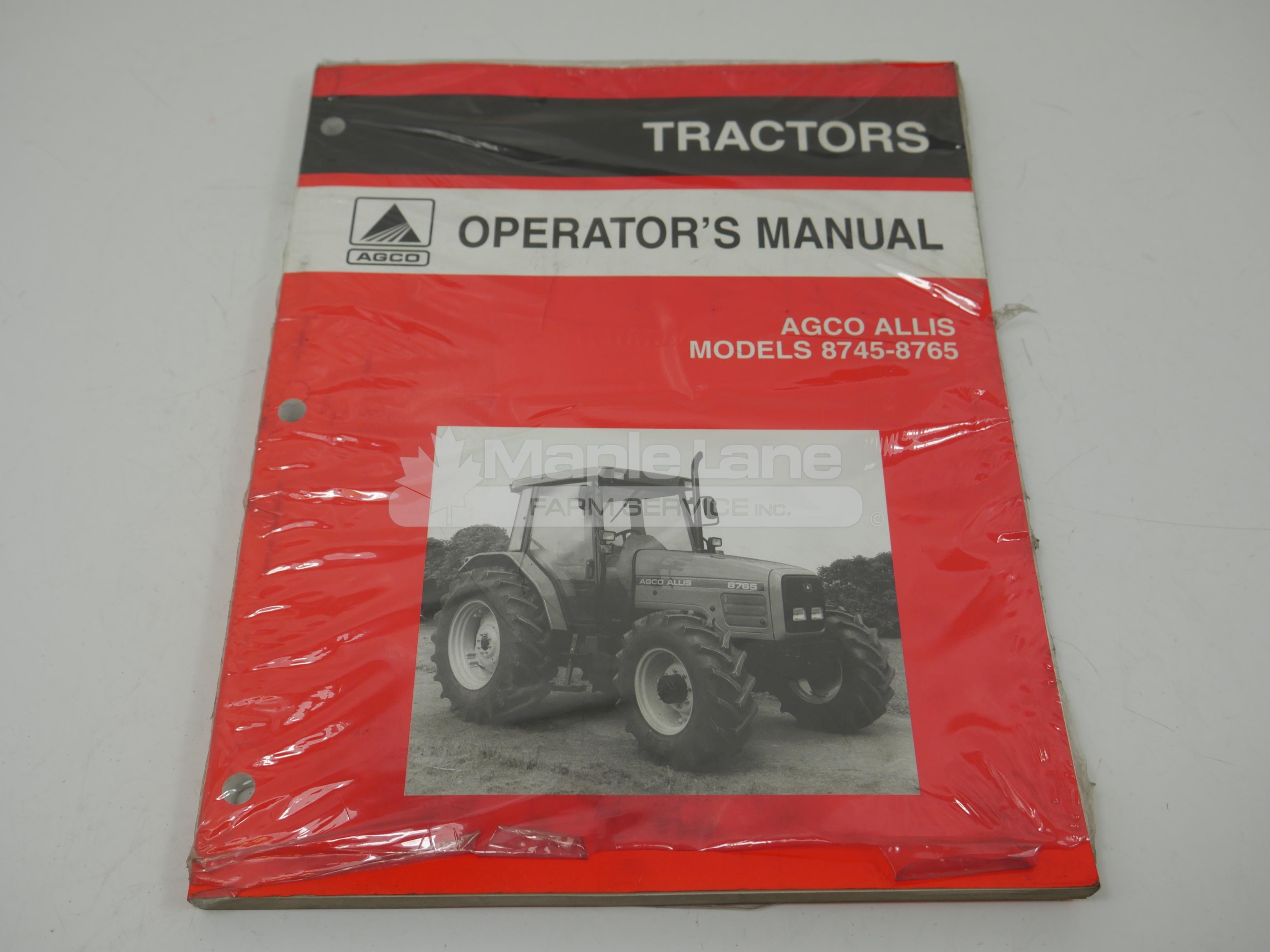 1857081M2 Operator Manual