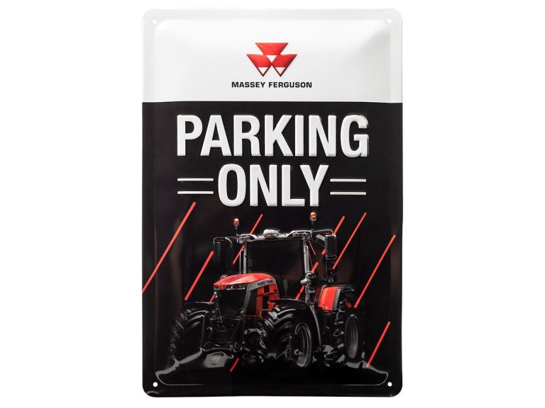 Massey 8S Parking Only Sign