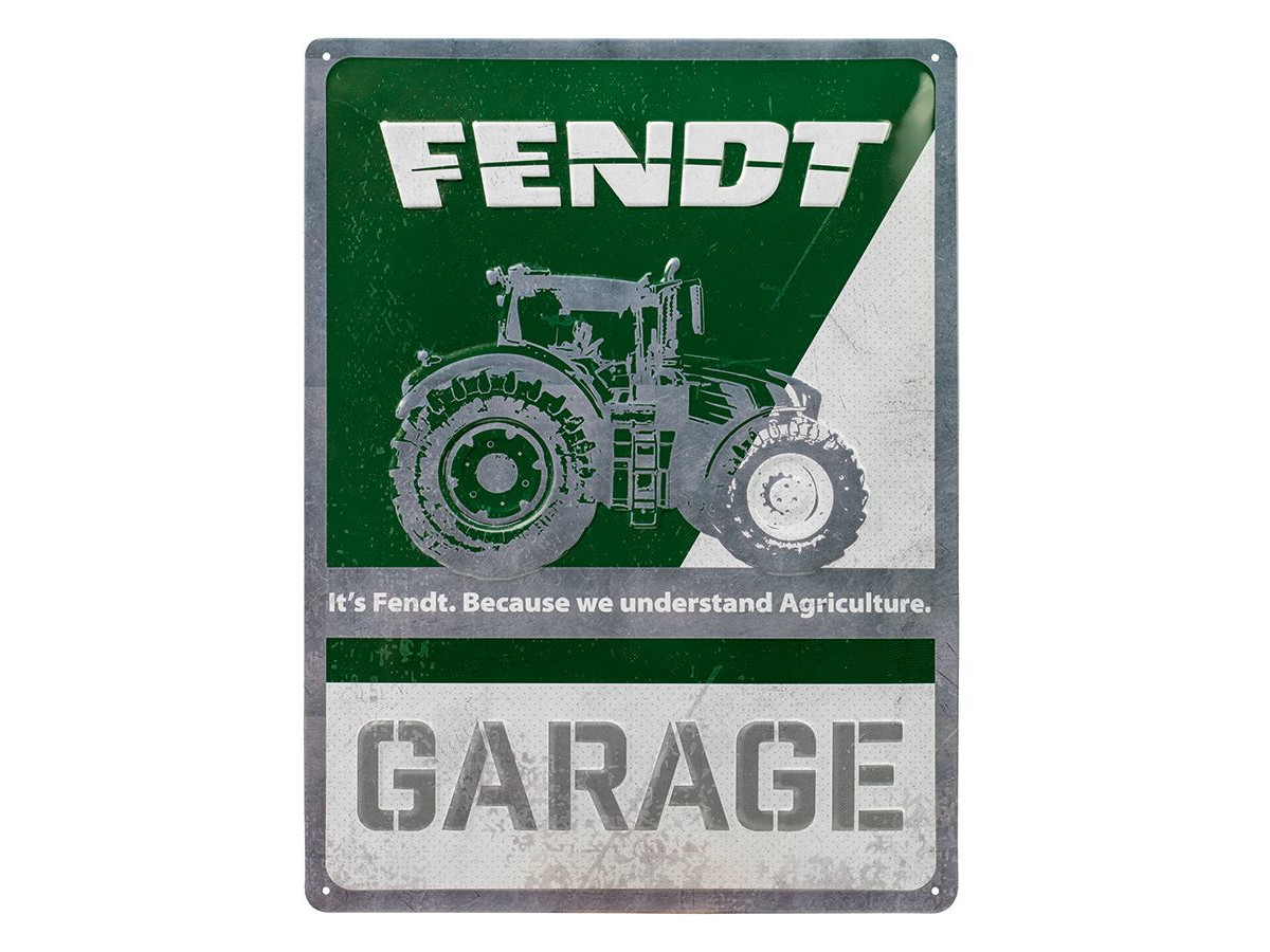 Fendt Garage Sign