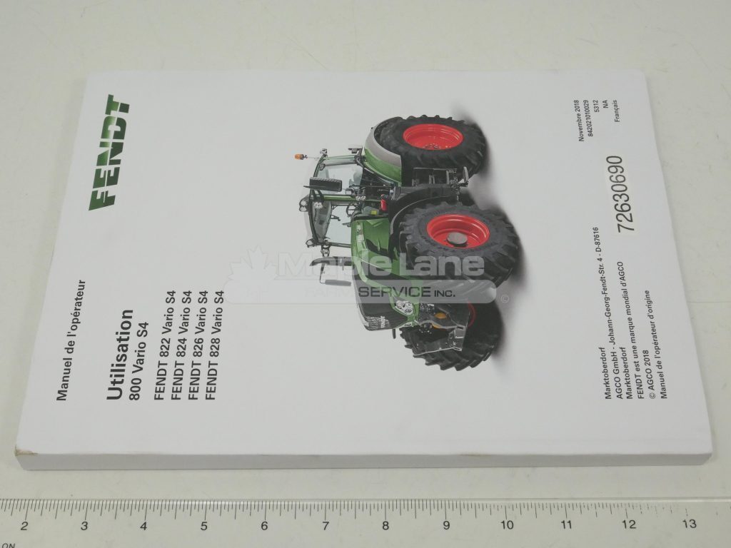 72630690 Users Manual - French