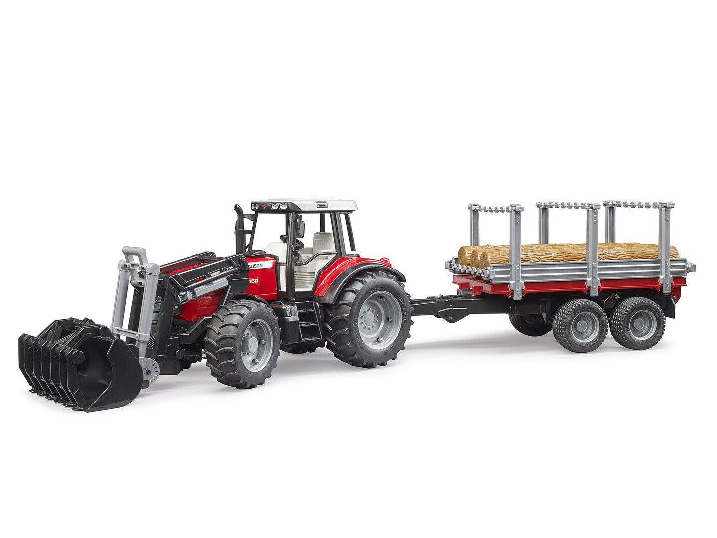 Massey Ferguson 7480 with Loader