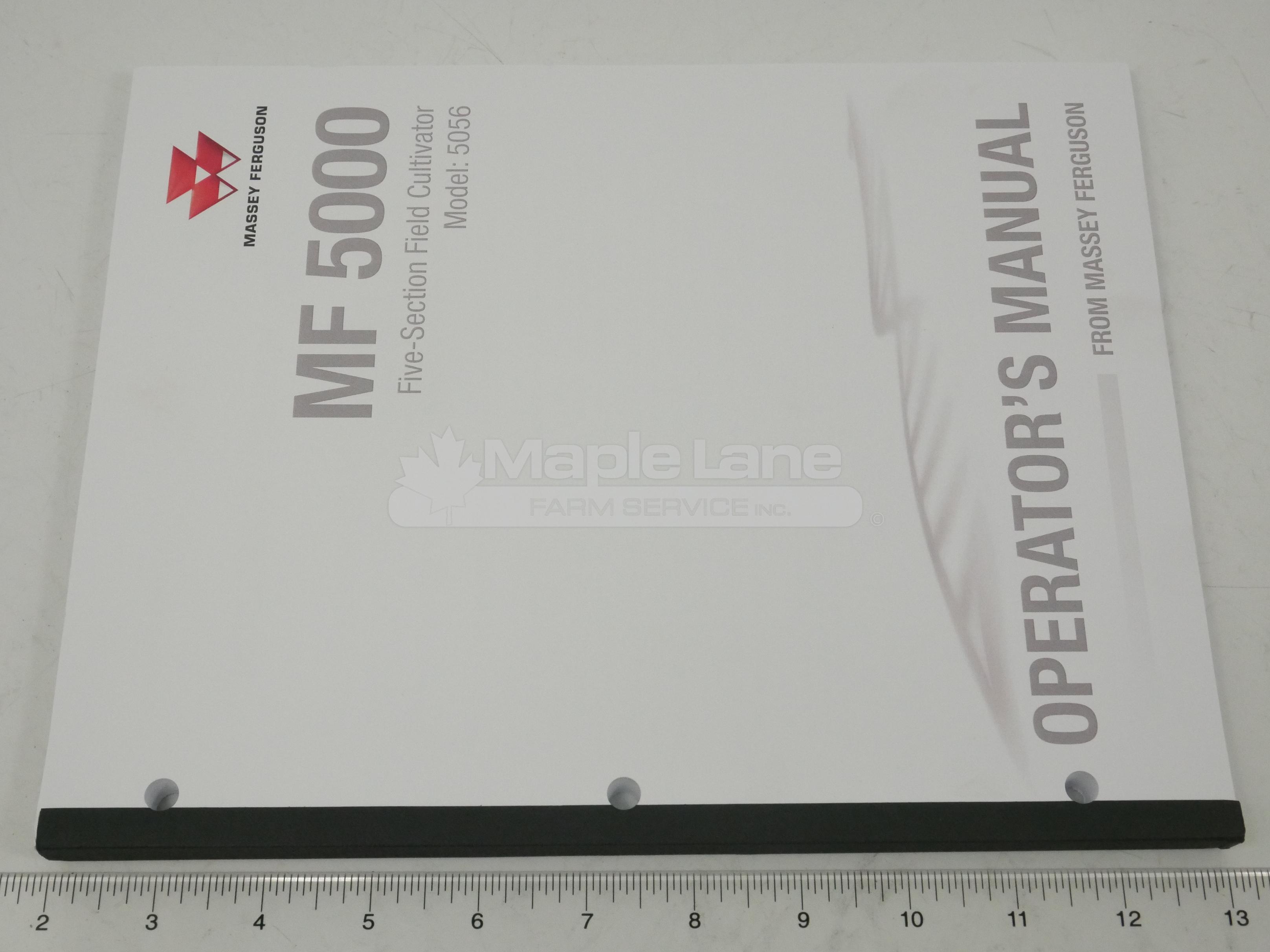 9971354MFF MF 5056 Operator Manual