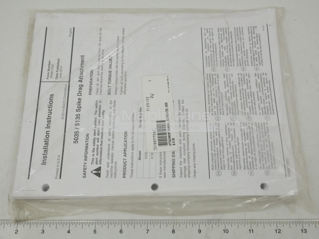 ACO SN997756C