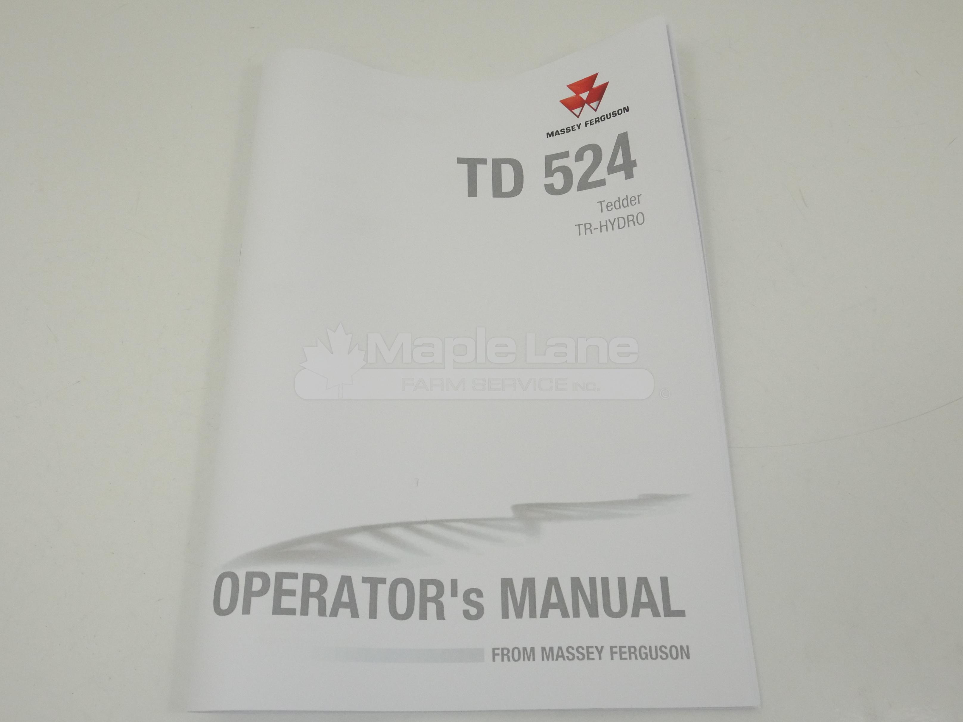 FEL153794 TD524 Operator Manual