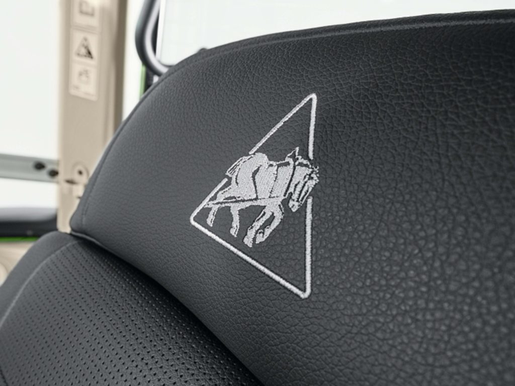 The Fendt Evolution leather seat