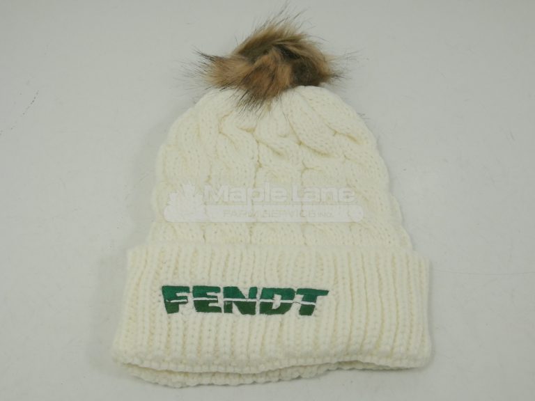 White Fendt Knitted Cap