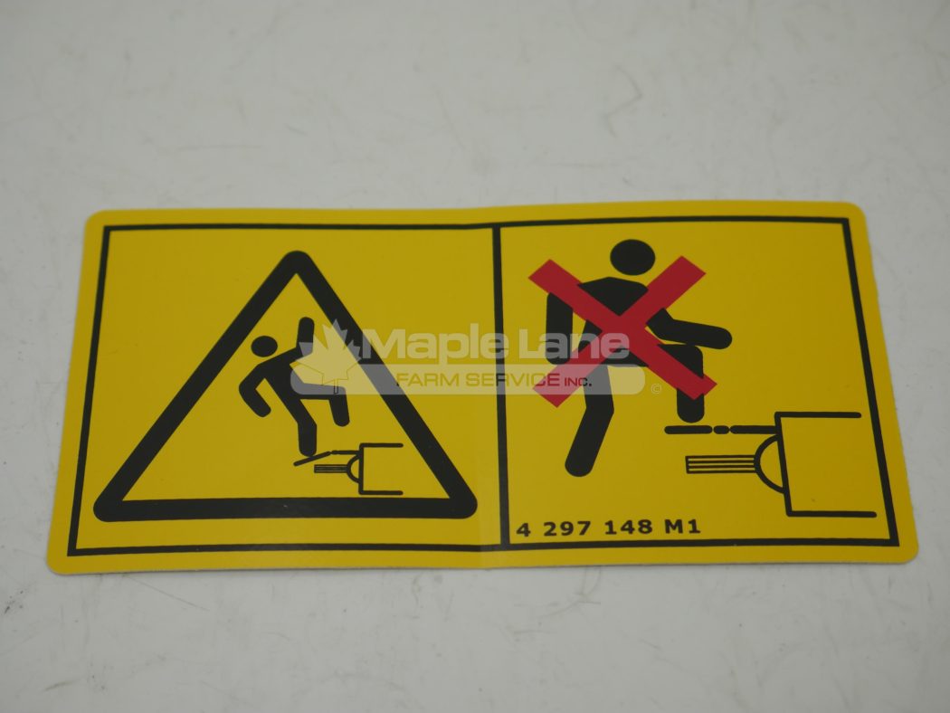 4297148M1 Safety Decal