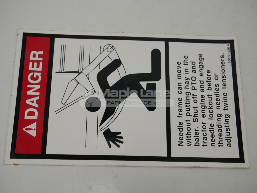 700744859 Danger Decal