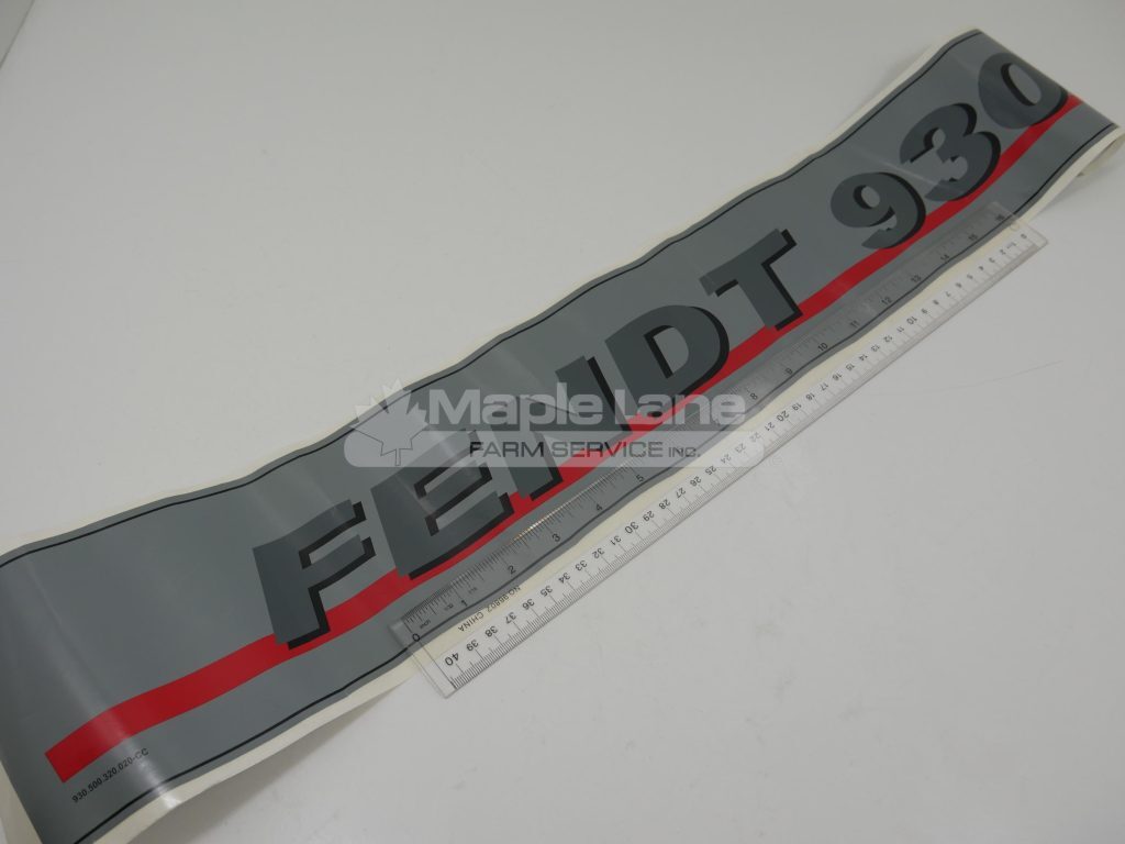 72428987 Fendt 930 Vario Decal