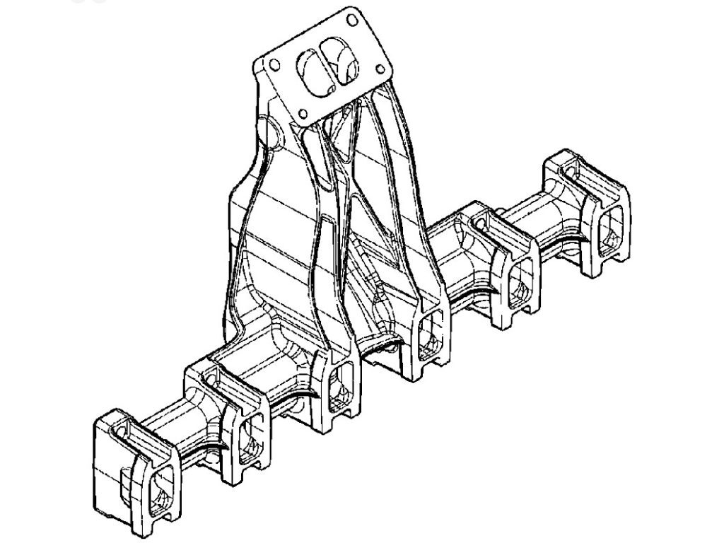 72486537 Exhaust Pipe