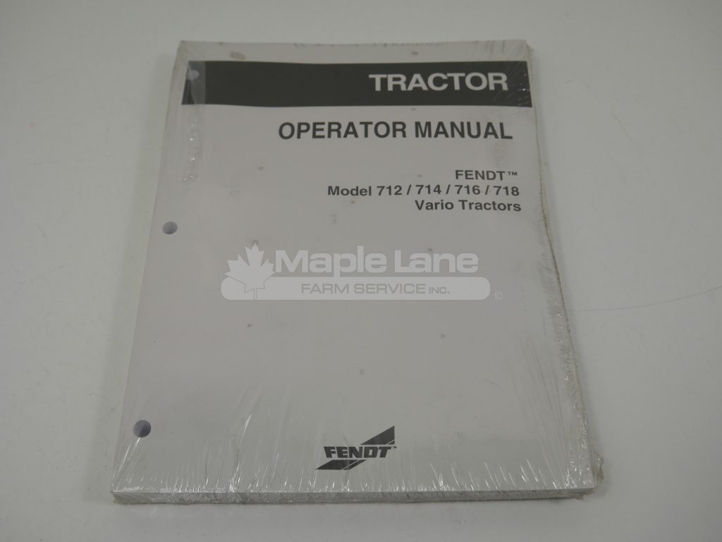 72488935 Fendt 700 Operator Manual