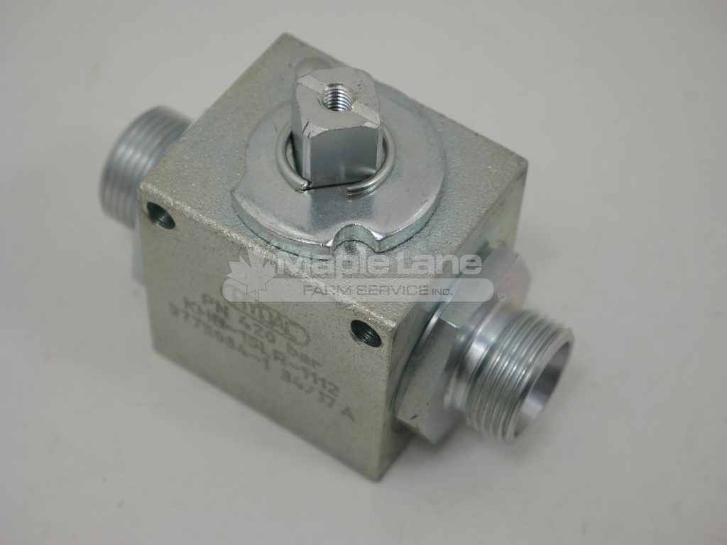 72607526 2-Way Ball Valve Block