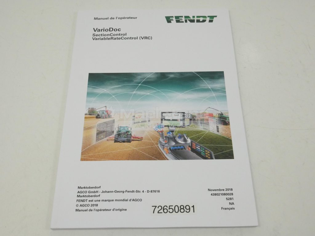 72650891 VarioDoc Manual - French