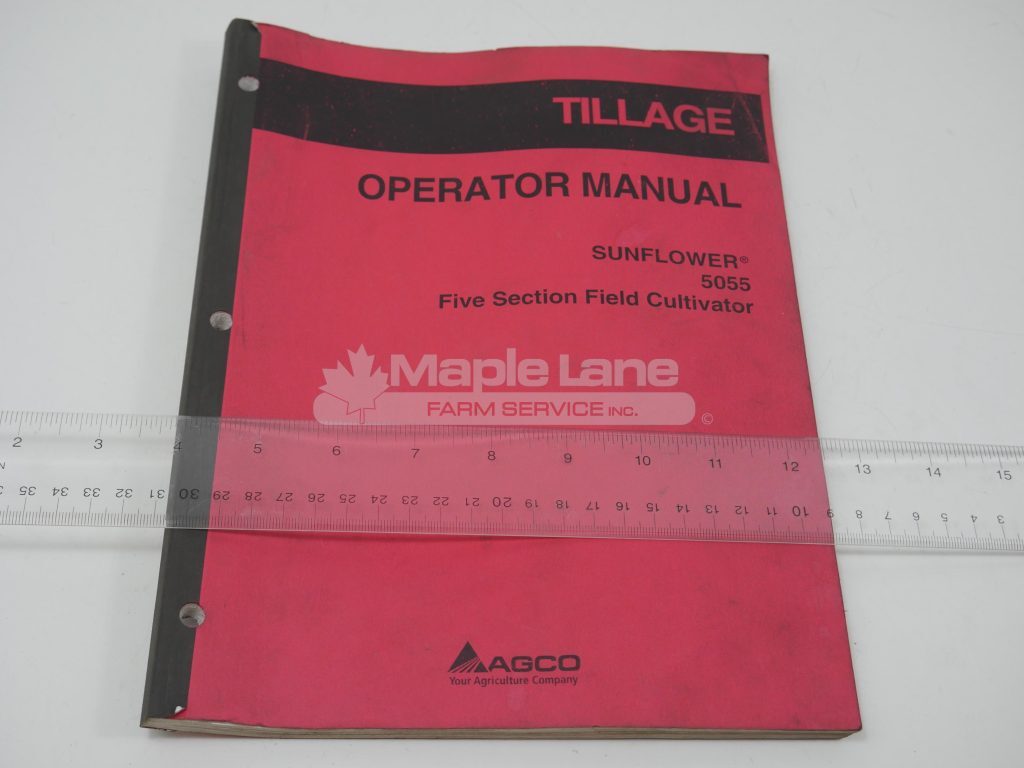 997780SNF Sunflower 5055 Manual