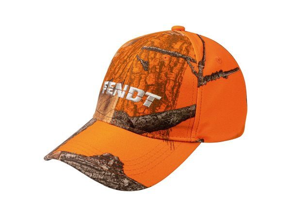 Fendt Orange Camo Hat