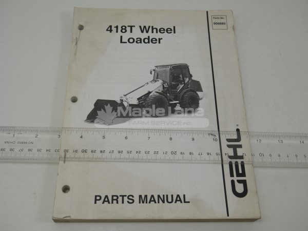 909880 Parts Manual