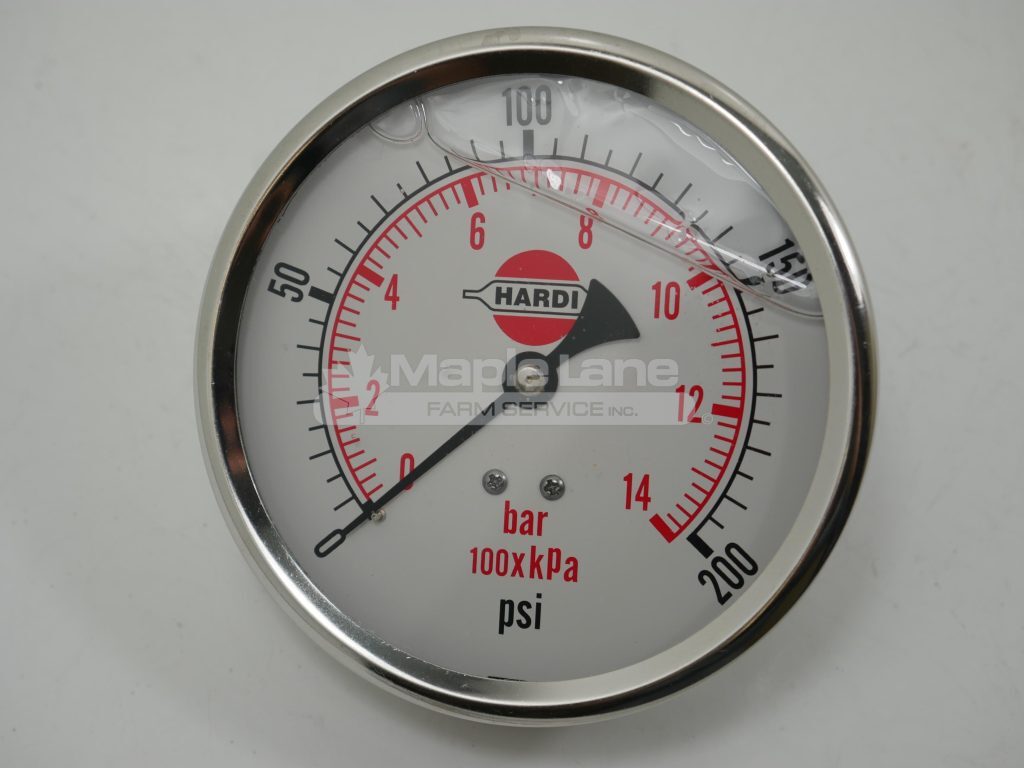 28014403 4" 200PSI Gauge