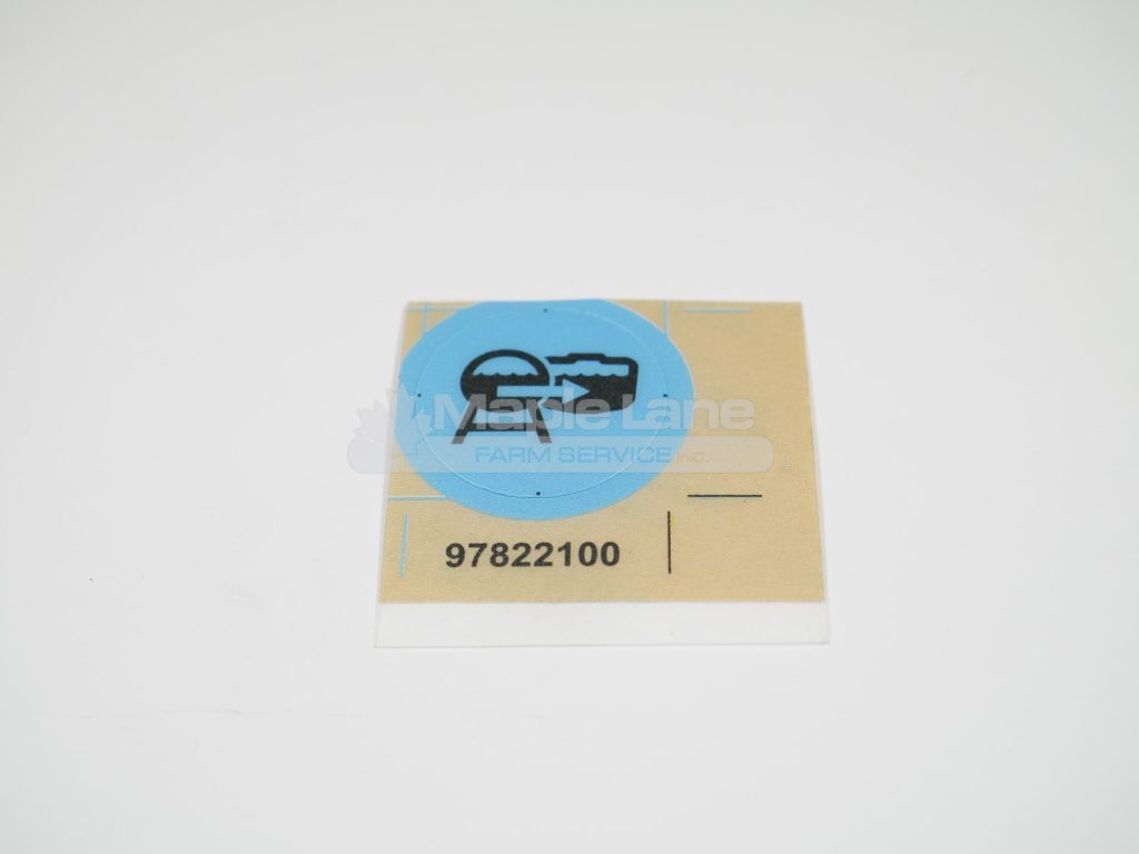 97822100 Quick Fill Decal