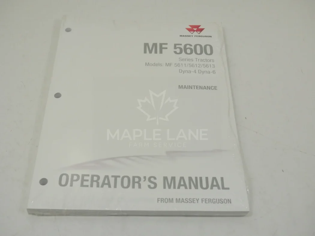 7060757M2 5600 manual