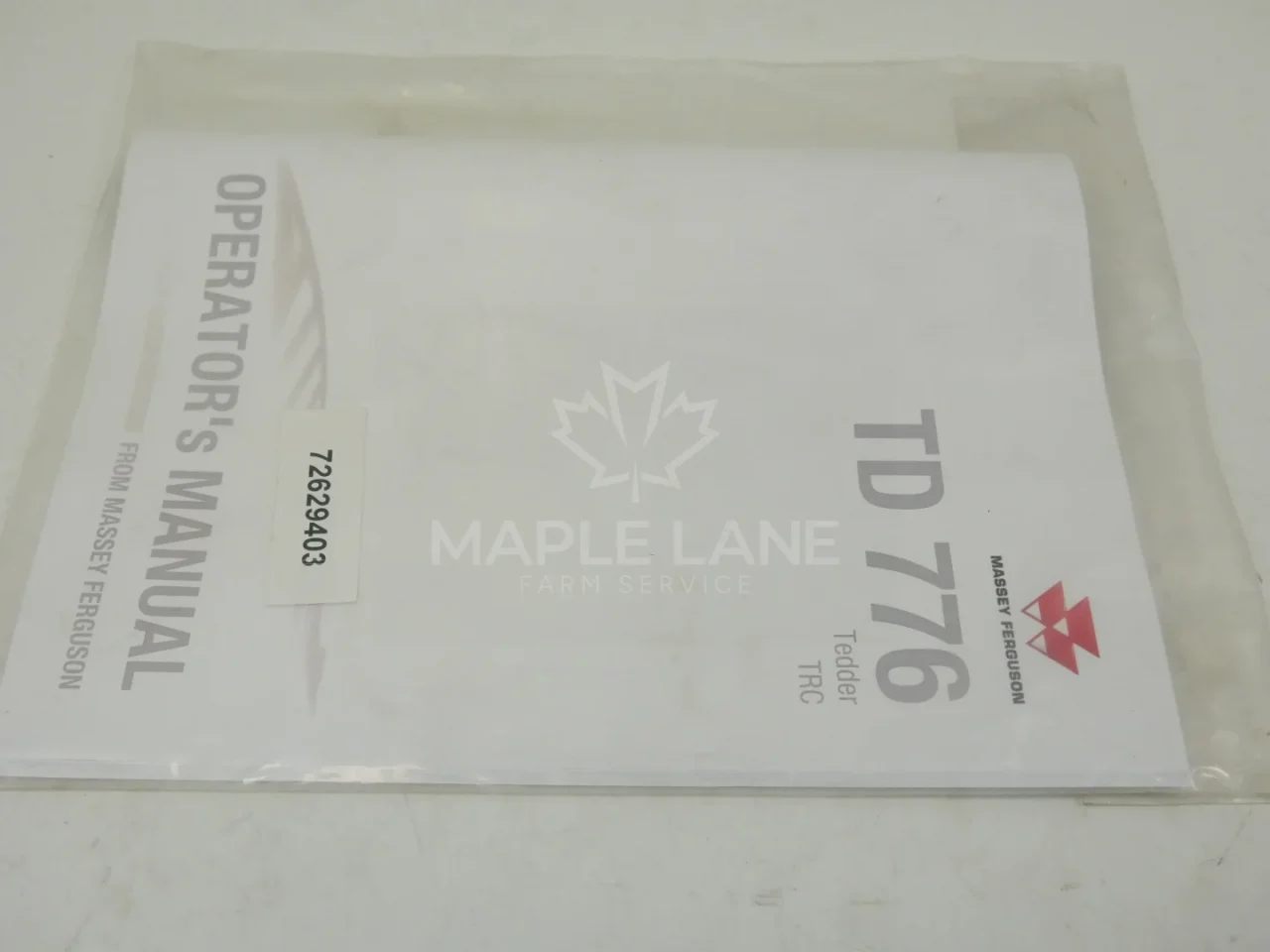72629403 Tds776 Opereators Manual