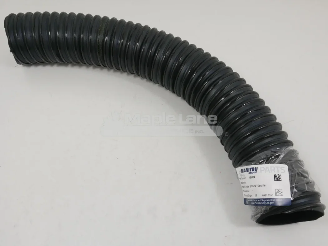 135384 Air Intake Hose 3" x 24"