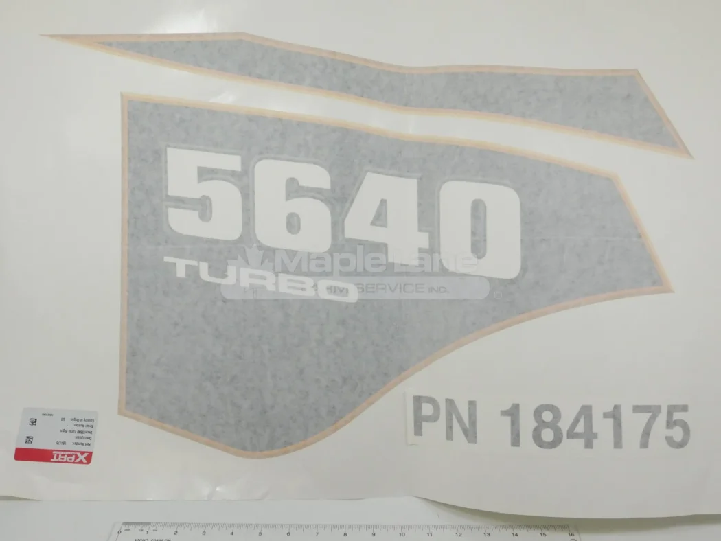 184175 Decal 5640 Turbo Right