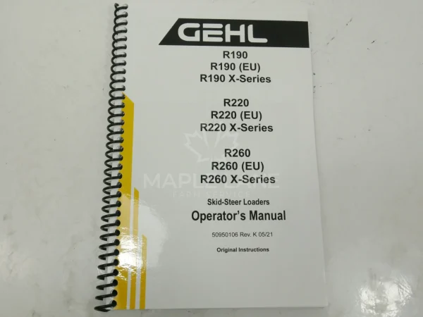 50950106 Operator's Manual