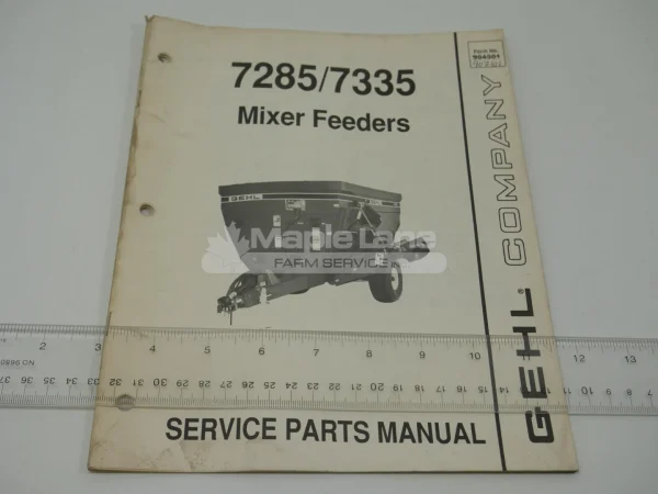 907101 Parts Manual