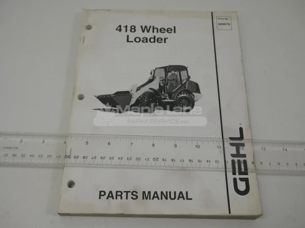 909878 Parts Manual